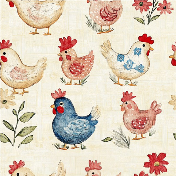 ST25 - TRICOL. VC GALINHAS - 100%ALGODÃO 00387/001D