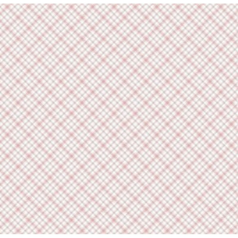 JA26 - TRICOL. XADREZ BLUSH 2 - 100% ALGODÃO - 98917/001D