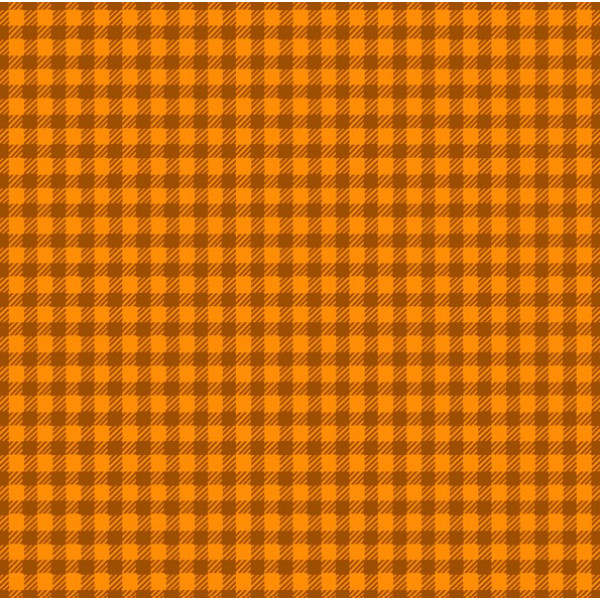 TRICOL. XADREZ ABÓBORA - 100% ALGODÃO 06906/0298