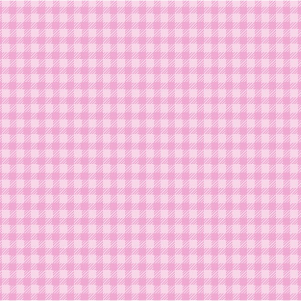 TRICOL. XADREZ ROSA BEBÊ - 100% ALGODÃO 06906/0239