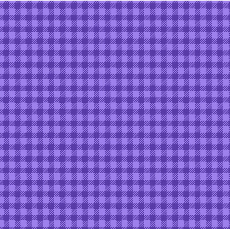 TRICOL. XADREZ VIOLETA - 100% ALGODÃO 06906/0301