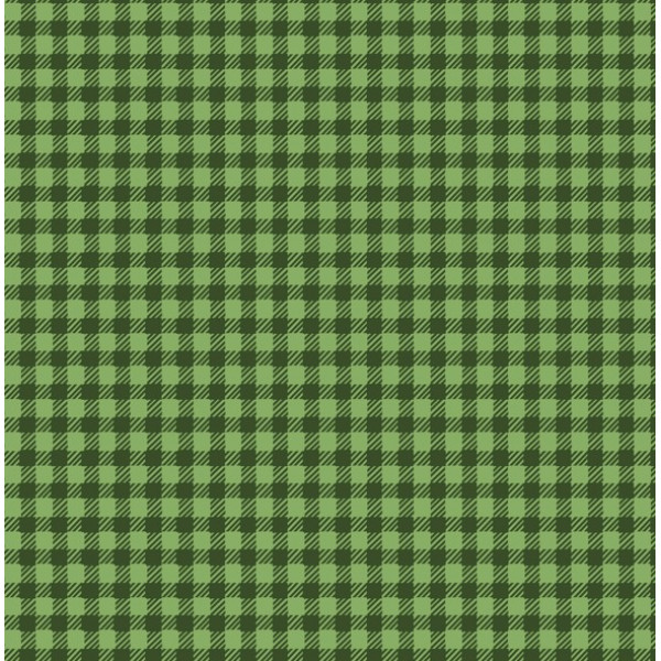 TRICOL. XADREZ VERDE LIMÃO - 100% ALGODÃO - 06906/0306