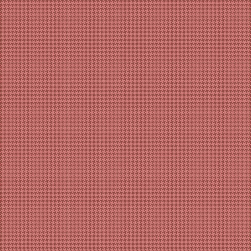 TRICOL. PIED DE POULE CORAL - 100% ALGODÃO 01797/0004