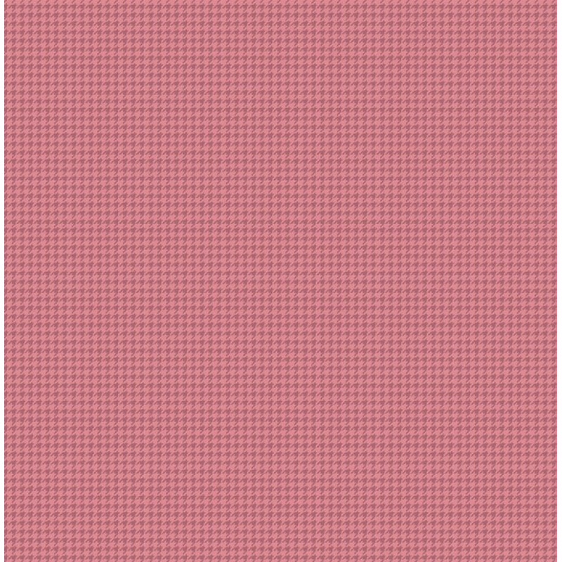 TRICOL. PIED DE POULE ROSA CHICLETE - 100% ALGODÃO 01797/0010