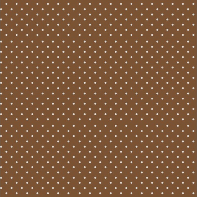 TRICOL. MICRO POÁ MARROM - 100% ALGODÃO - 68891/0498