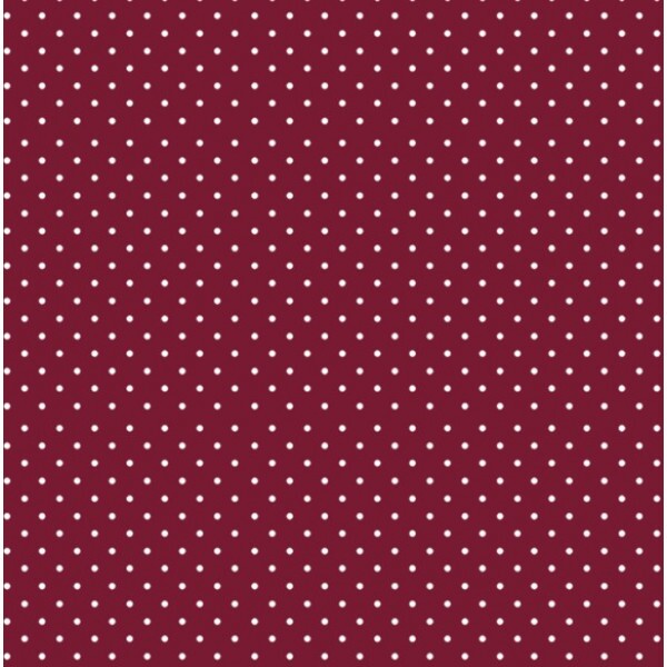 TRICOL. MICRO POÁ BORDÔ - 100% ALGODÃO - 68891/0497