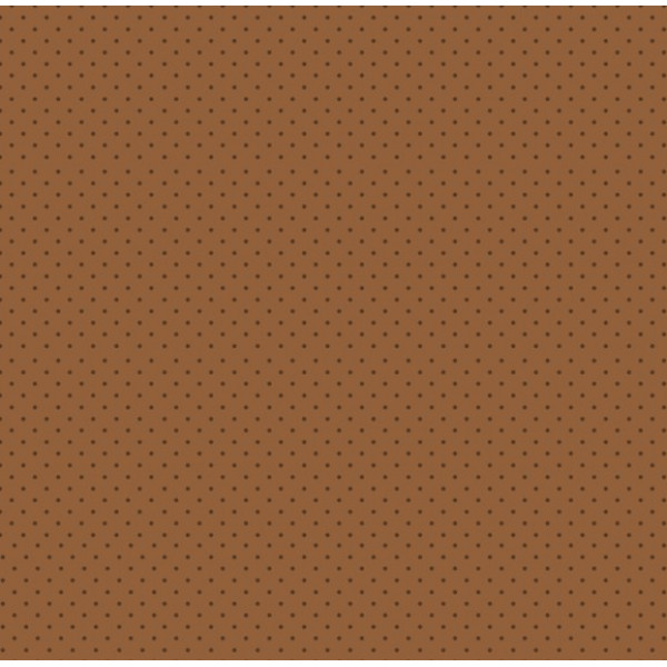 TRICOL. POÁ TON TON MARROM - 100% ALGODÃO - 68891/0170