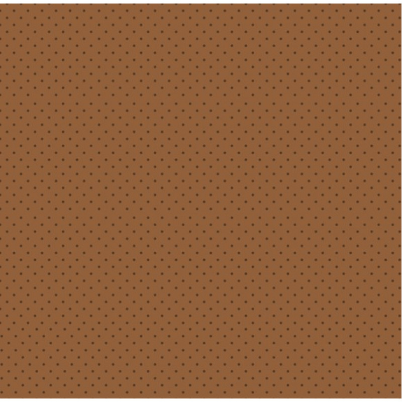 TRICOL. POÁ TON TON MARROM - 100% ALGODÃO - 68891/0170