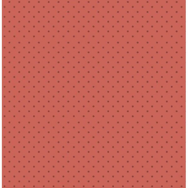 TRICOL. POÁ TON TON CORAL - 100% ALGODÃO - 68891/0190