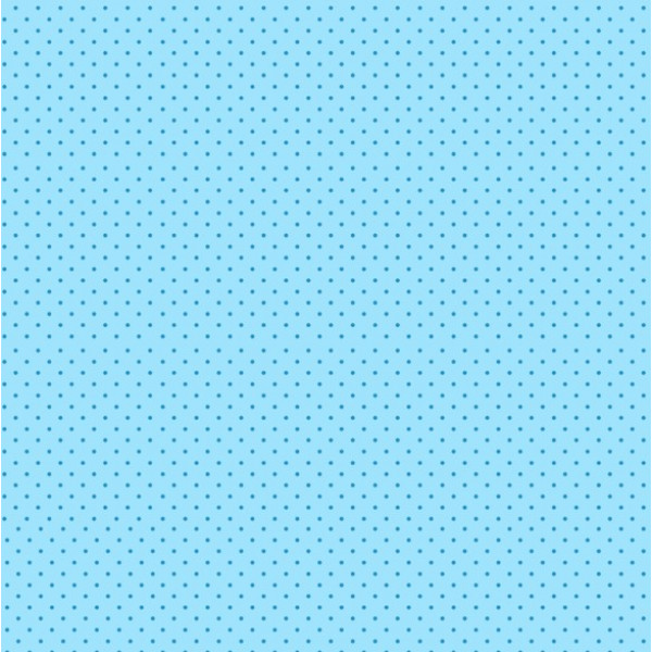 TRICOL. POÁ TON TON AZUL BEBÊ  - 100% ALGODÃO - 68891/0148