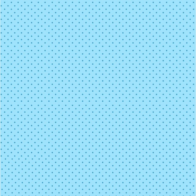 TRICOL. POÁ TON TON AZUL BEBÊ  - 100% ALGODÃO - 68891/0148