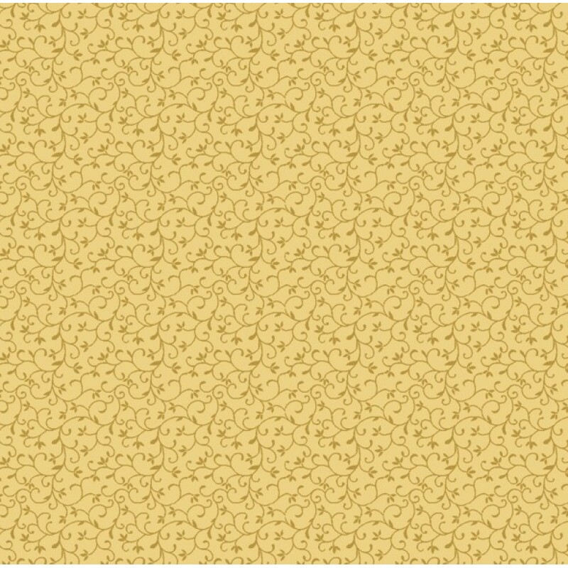 TRICOL. ARABESQUE BANANA - 100% ALGODÃO - 78338/0074