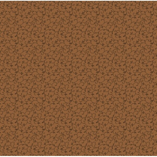 TRICOL. ARABESQUE MARROM - 100% ALGODÃO - 78338/0167 (0087)