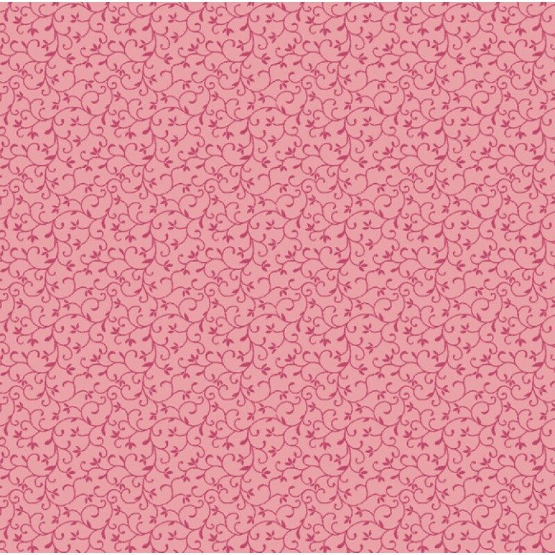 TRICOL. ARABESQUE ROSA CHICLETE - 100% ALGODÃO - 78338/0070
