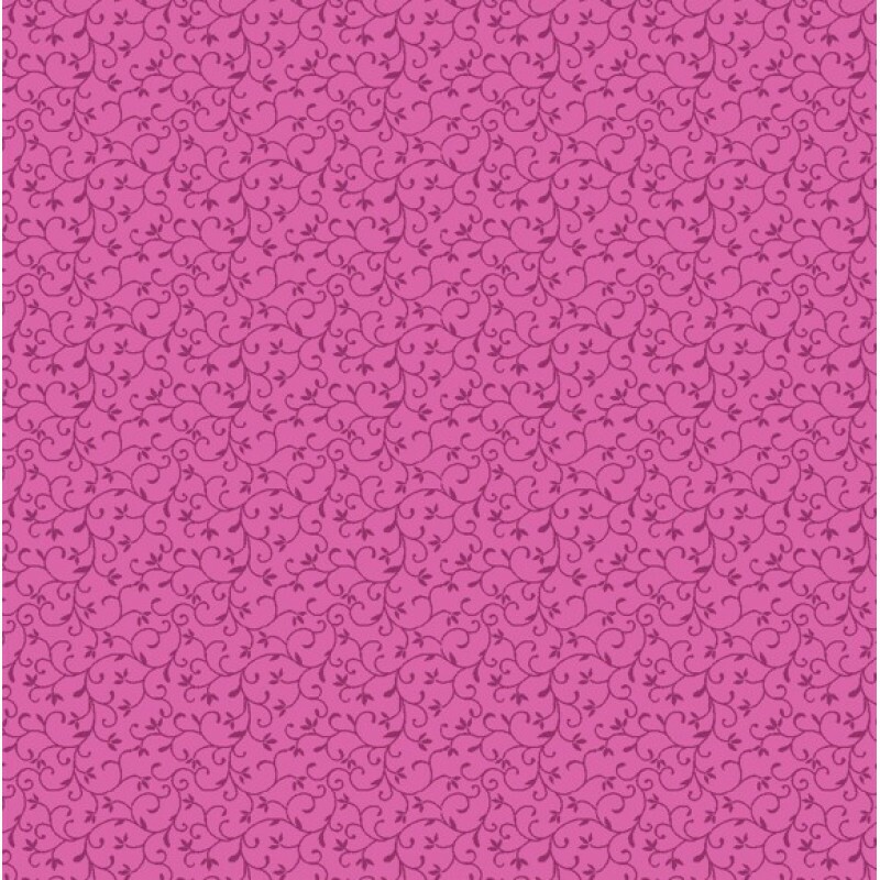 TRICOL. ARABESQUE FUCSIA - 100% ALGODÃO - 78338/0082