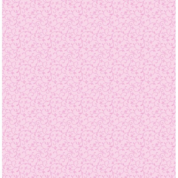 TRICOL. ARABESQUE ROSA BEBÊ  - 100% ALGODÃO - 78338/0069
