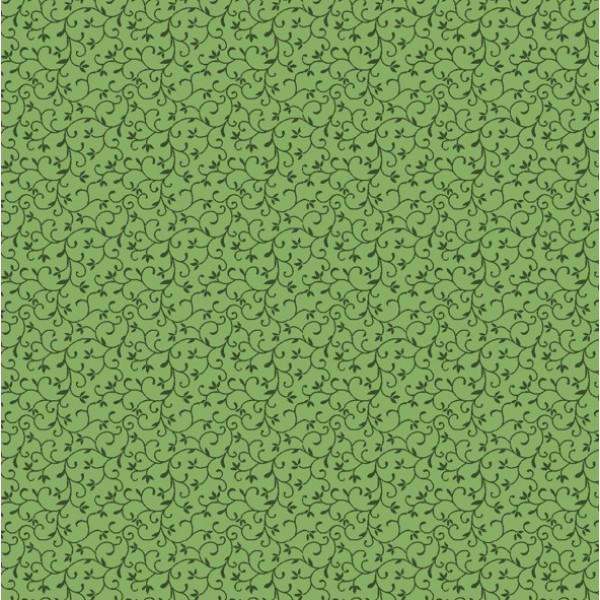 TRICOL. ARABESQUE VERDE LIMÃO - 100% ALGODÃO - 78338/0024