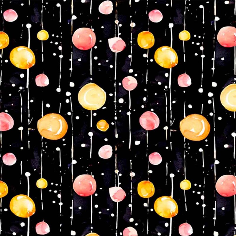 TRIC. EST. MARABEELHAS GEO BALLS -  100% ALGODÃO - 92571-001