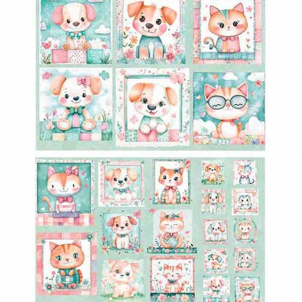 TRICOL. PAINEL PETS OLIVIA - 100% ALGODÃO DIGITAL - 95433/001D