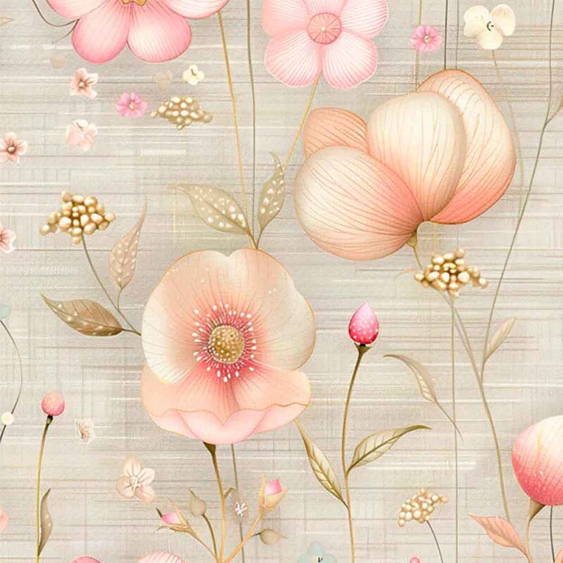 TRIC. EST. CUTE GARDEN LINEN NURSERY -  100% ALGODÃO - 92556-001
