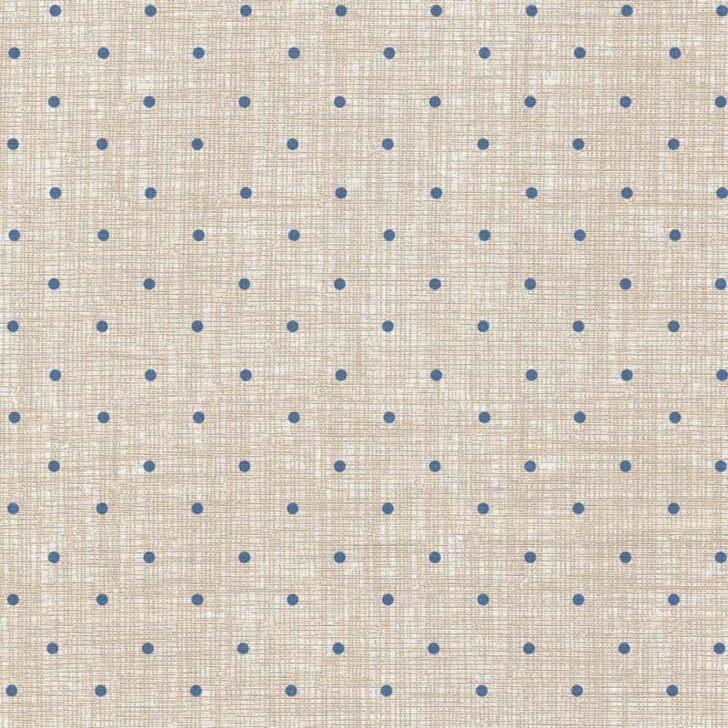 TRICOL. LINHA CRIATIVA POÁ NO LINHO JEANS - 100% ALGODÃO