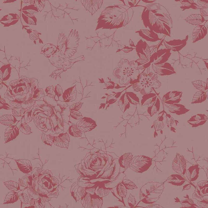TRICOL. LINHA CRIATIVA FLEUR ROSE - 100% ALGODÃO