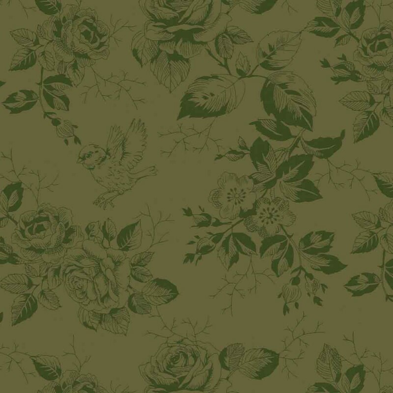 TRICOL. LINHA CRIATIVA FLEUR VERDE - 100% ALGODÃO