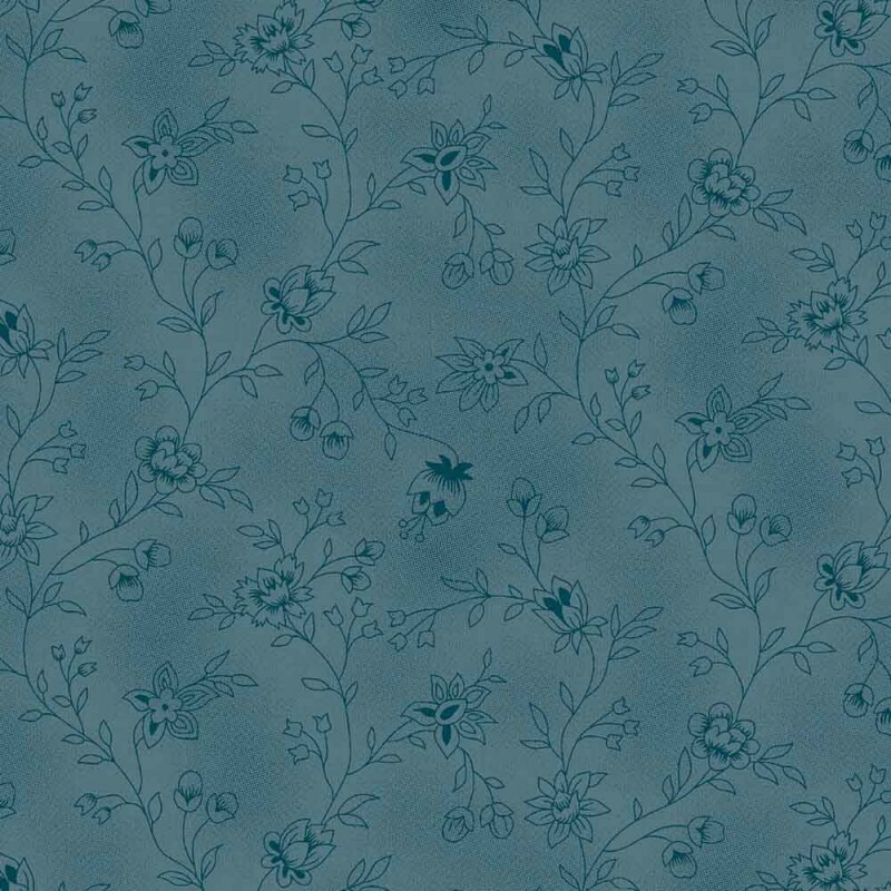 TRICOL. LINHA CRIATIVA HERBE AZUL - 100% ALGODÃO