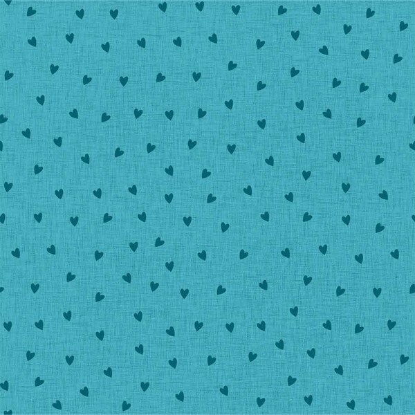 TRICOL. LINHA CRIATIVA CORACAO COM TEXTURA ACQUAMARINE - 100% ALGODAO