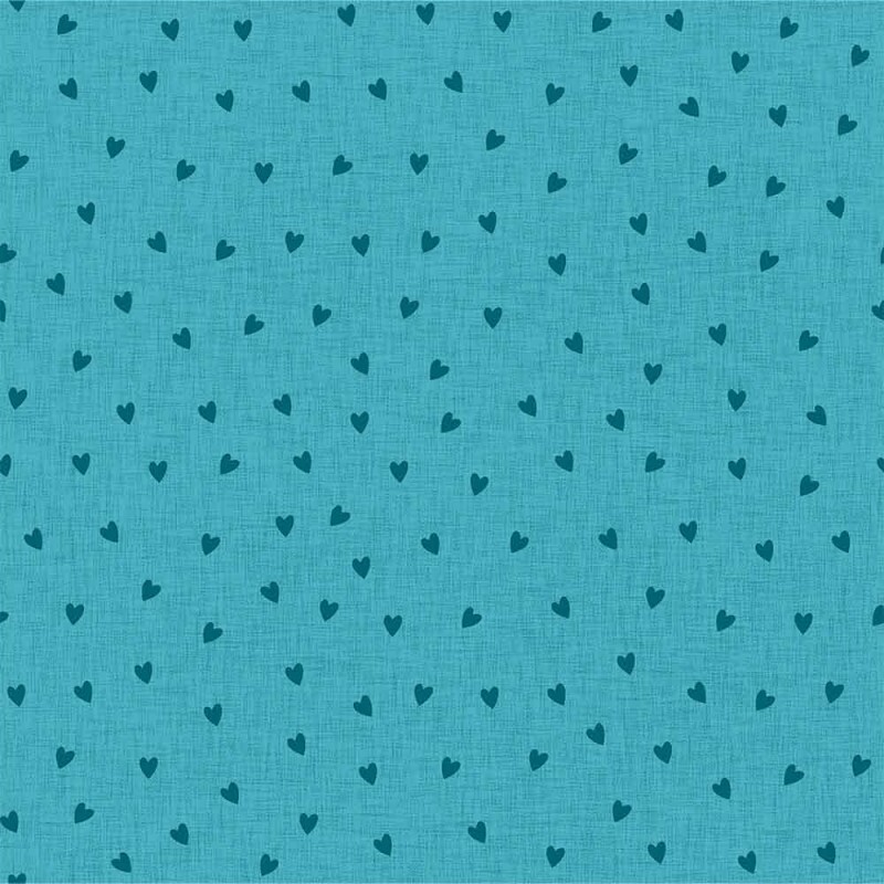 TRICOL. LINHA CRIATIVA CORACAO COM TEXTURA ACQUAMARINE - 100% ALGODAO