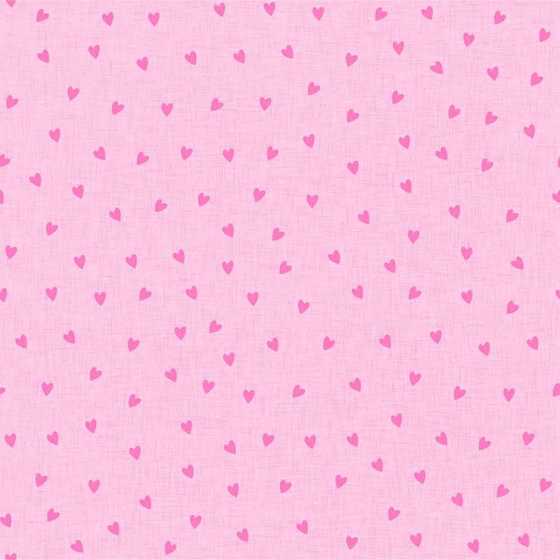 TRICOL. LINHA CRIATIVA CORACAO COM TEXTURA ROSA - 100% ALGODAO