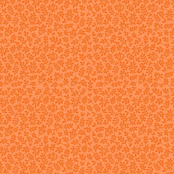 TRICOL. LINHA CRIATIVA FOLHINHAS LARANJA - 100% ALGODAO