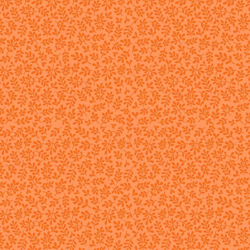 TRICOL. LINHA CRIATIVA FOLHINHAS LARANJA - 100% ALGODAO