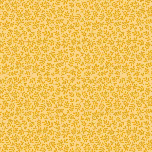 TRICOL. LINHA CRIATIVA FOLHINHAS AMARELO - 100% ALGODAO