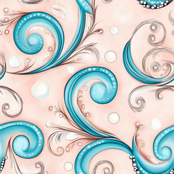 MI25 - TRICOL. DIGITAL 100% ALGODAO COLEÇÃO BLUSH FLORAL BLUSH 2 - 93383/001D