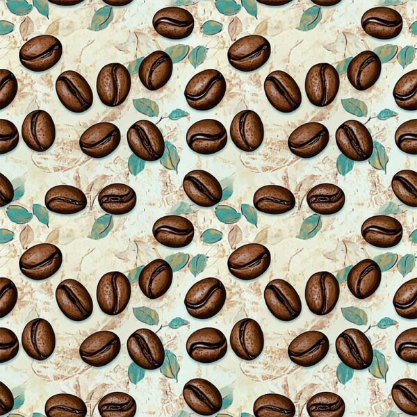 MI25 - TRICOL. DIGITAL 100% ALGODAO COLEÇÃO CAFFÈ E FIORI GRÃOS CF - 93630/001D