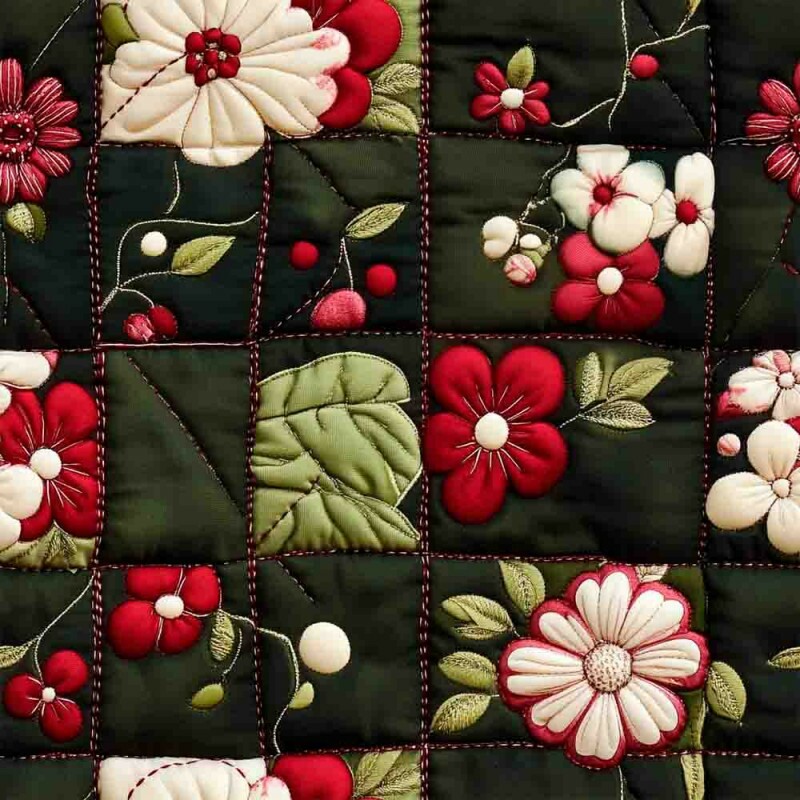 MI25 - TRICOL. DIGITAL 100% ALGODAO COLEÇÃO VIVER COUNTRY  - FLORAL PATCH - 94136/001D