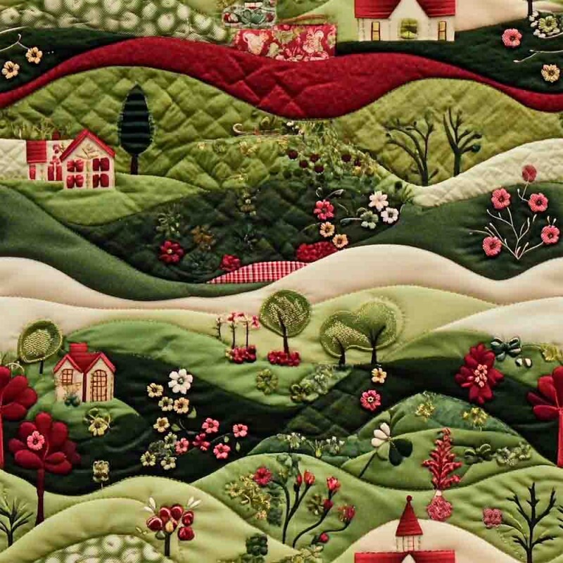MI25 - TRICOL. DIGITAL 100% ALGODAO COLEÇÃO VIVER COUNTRY  - PAISAGEM COUNTRY - 94135/001D