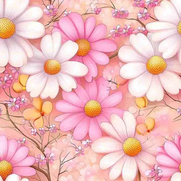 JN25 - TRICOL. DIGITAL 100% ALGODAO -  COLEÇÃO SUNNY DAYS  - SUNNY DAISIES