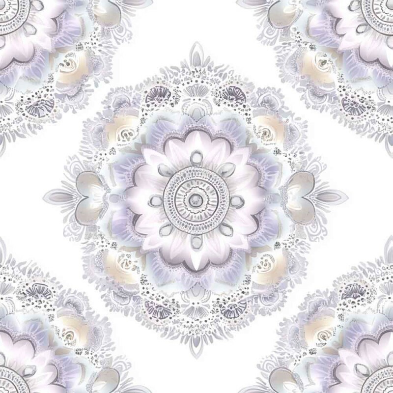 ST25 - TRICOL. LAV MANDALA 100% ALGODÃO DIGITAL - 97458/001D