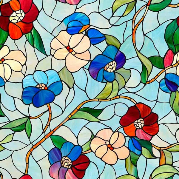 ST25 - TRICOL. MOSAICO AZUL CLARO 100% ALGODÃO DIGITAL - 97999/001D