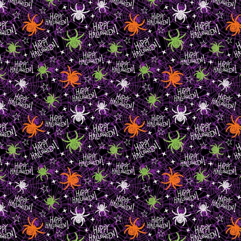 TRICOL. HALLOWEEN 28 - 100% ALGODÃO DIGITAL