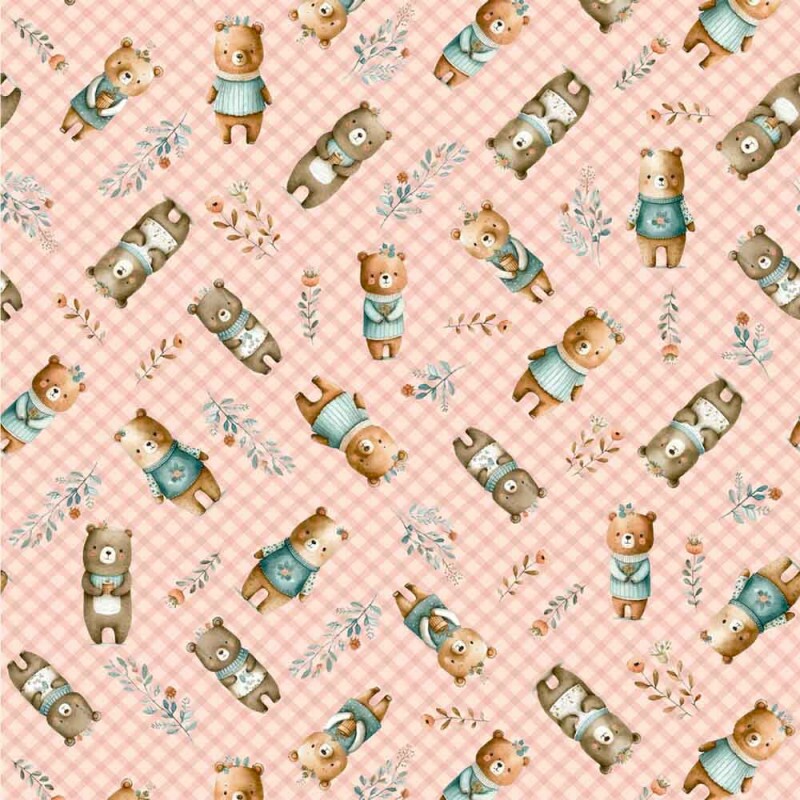 TRICOL. MRS TEDDY - 100% ALGODÃO DIGITAL