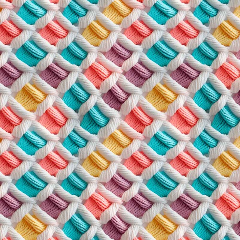 TRICOL. CROCHÊ PASTEL 2 - 100% ALGODÃO DIGITAL