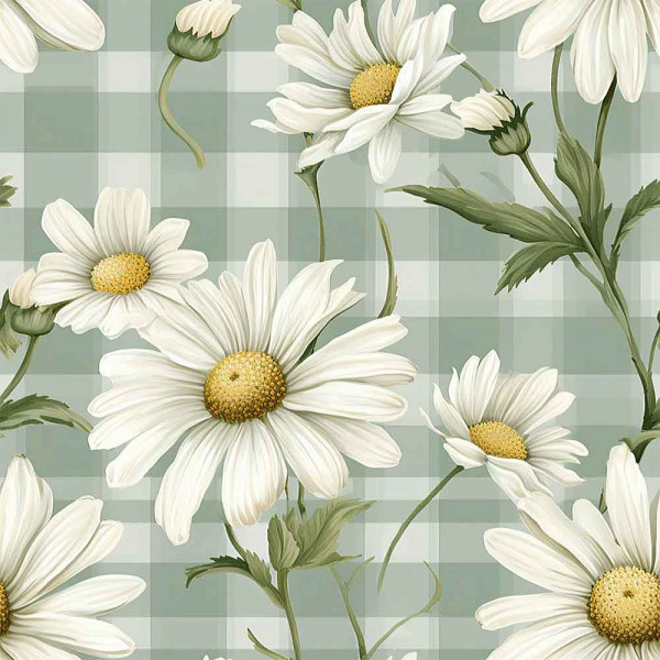 TRICOL. DAISY 14 - 100% ALGODAO DIGITAL - 85132/001D