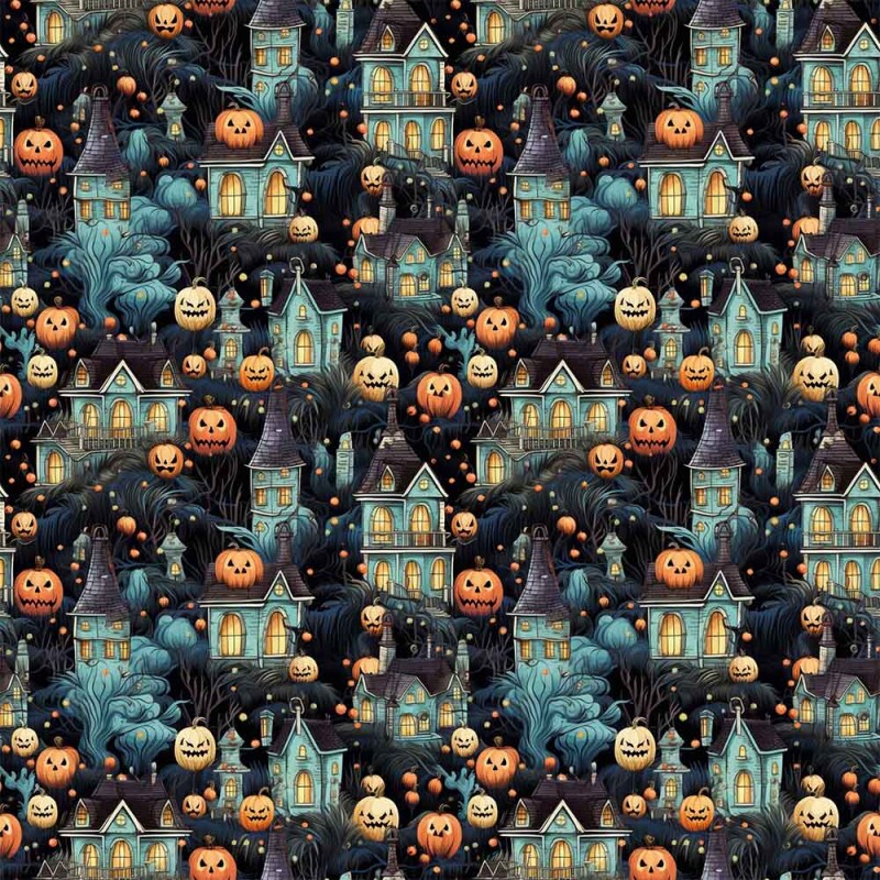 TRICOL. HALLOWEEN 48 - 100% ALGODAO DIGITAL