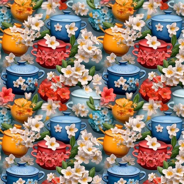 TRICOL. CERÂMICA 1 - 100% ALGODÃO DIGITAL - 85551-001