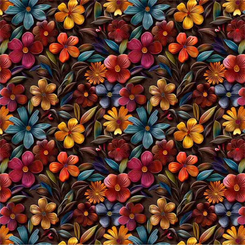 TRICOL. VELOUR 4 - 100% ALGODAO DIGITAL