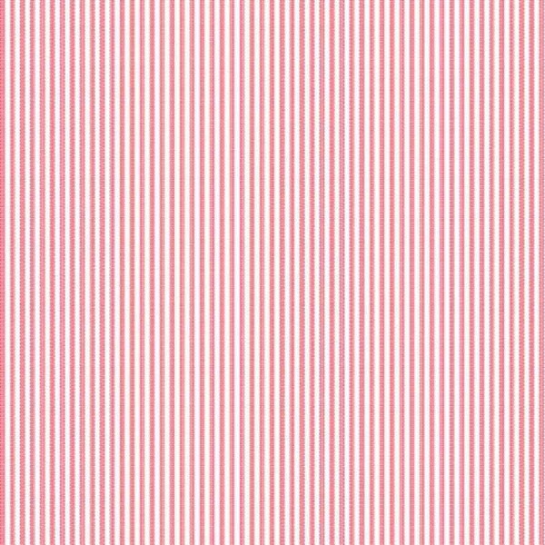 TRICOLINE FIO TINTO LISTRADO 1,5 MM VERMELHO - 100% ALGODÃO