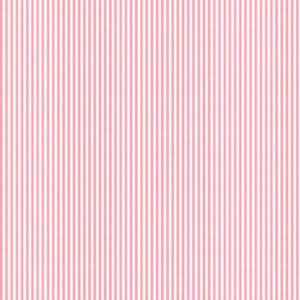 TRICOLINE FIO TINTO LISTRADO 1,5 MM VERMELHO CLARO - 100% ALGODÃO